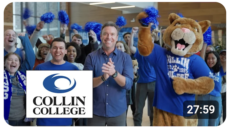 Collin College Youtube Video