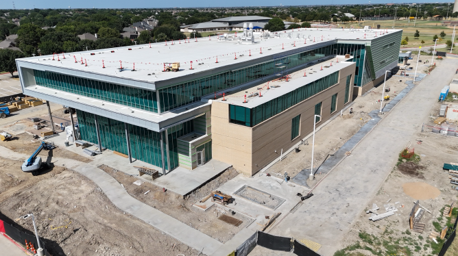 frisco health sciences center building construction