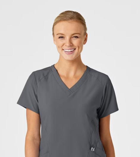 women scrub top
