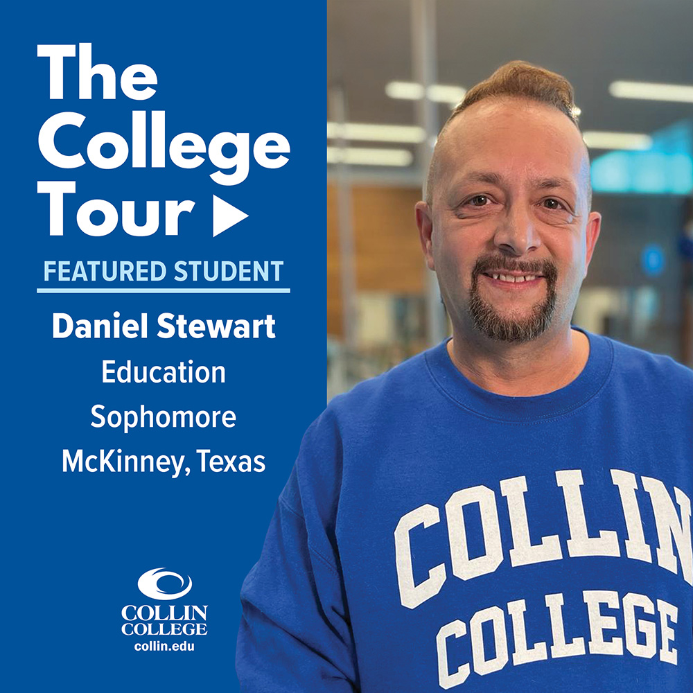 Featured Student - Daniel Stewart, Education Student from McKinney