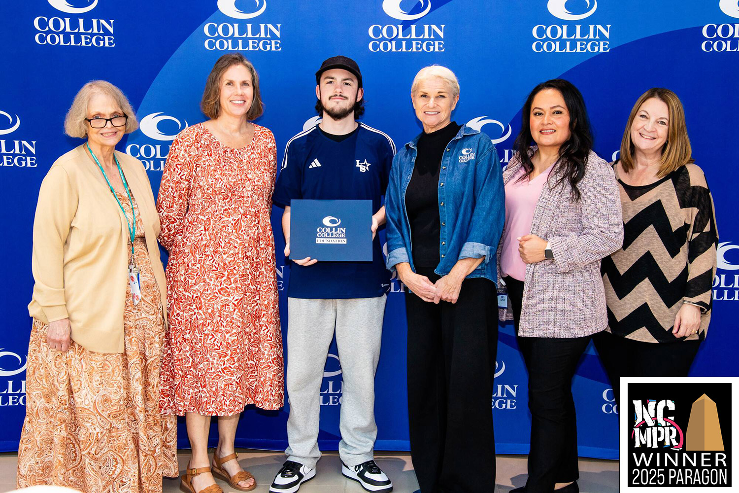 (Left to Right): Nancy Garner, Chris Eakle, Noah Denton, Jamie Brinkley, Alicia Lopez-Leiva, and Sammi Woodyard.