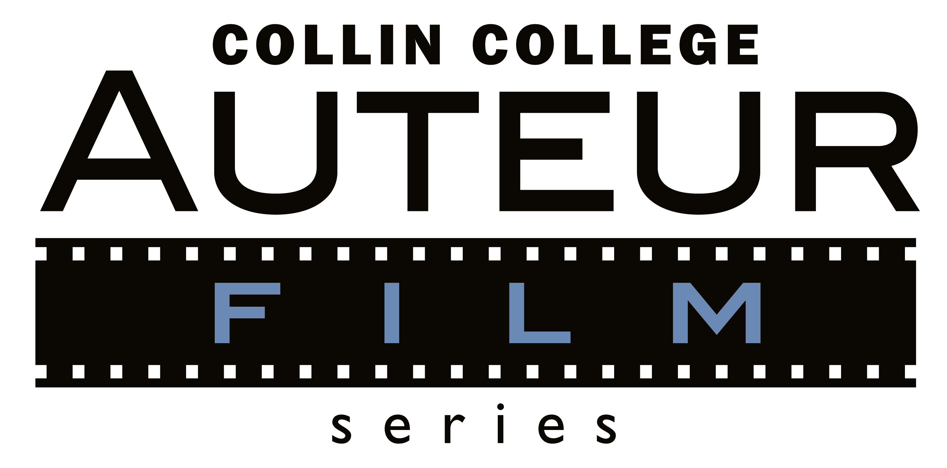 Logo reading "Collin College Auteur Film Series"