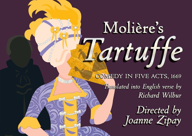 Graphic for Collin College production of Tartuffe